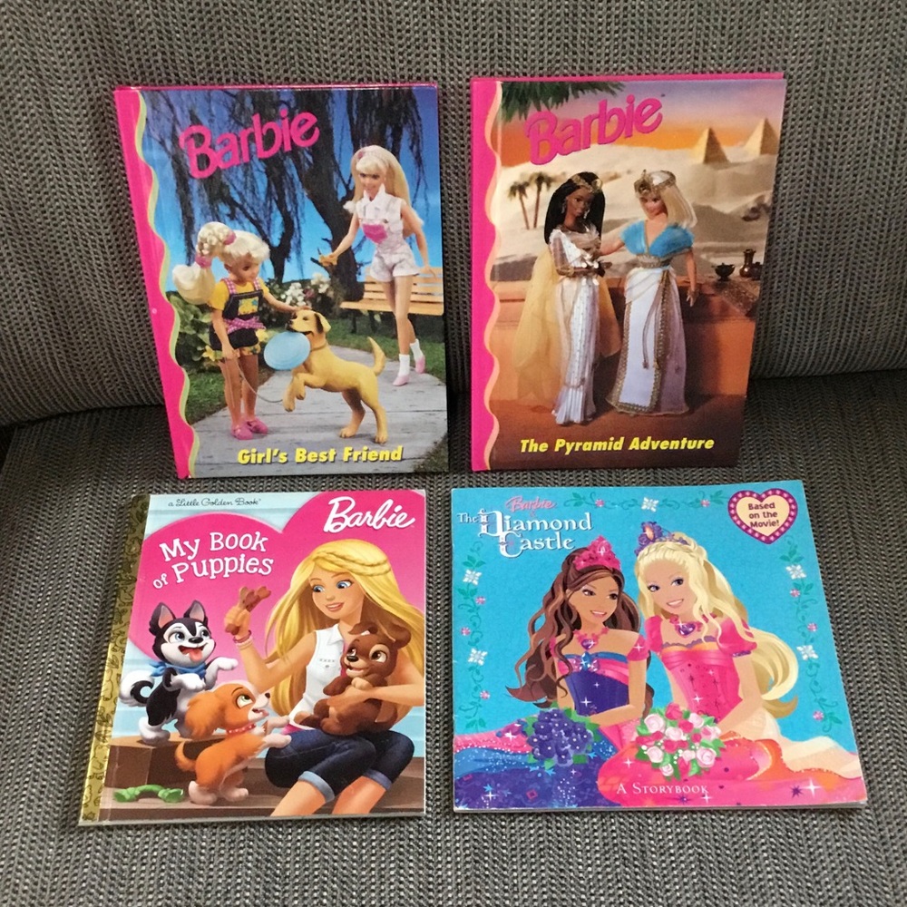 Barbie Books Bundle of 4